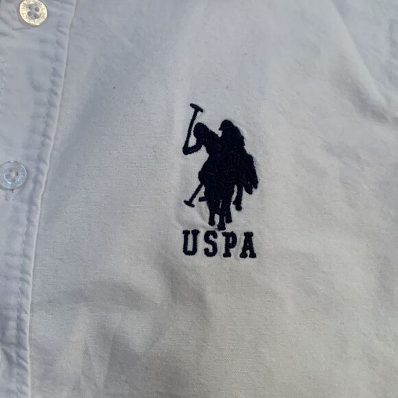 US Polo Assn. Boys Shirt w/ Embroidered Logo Pony Size 8 - Picture 2 of 12